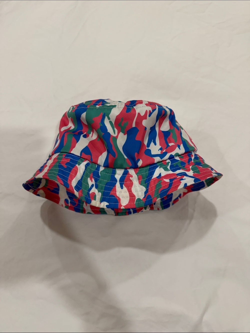 Atelier New Regime Colorful Camo Bucket Hat
